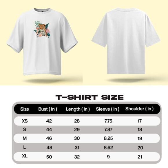 Classic white base with colorful graphic print - Image 5