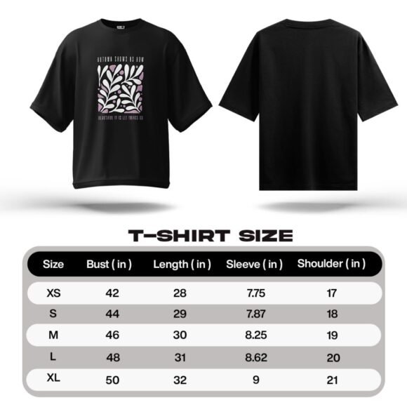 Women's Oversized Graphic T-Shirt – Casual & Stylish Comfort - Image 5
