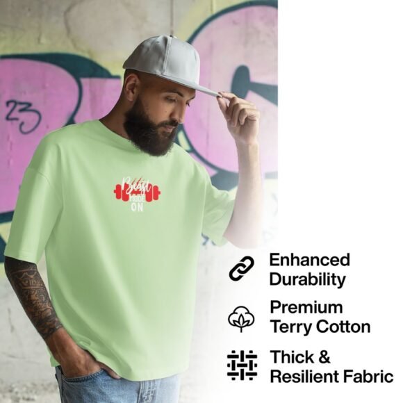 HALFSKULL “Dad Bod” Oversized T-Shirt - Image 3