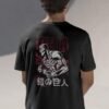 Unleash the power of the Armored Titan with this Attack on Titan Oversized T-Shirt