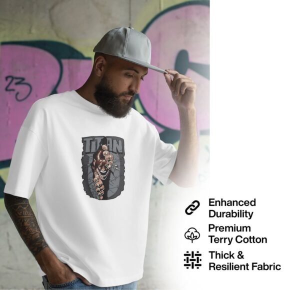 Colossal Titan Oversized T-Shirt - Image 3
