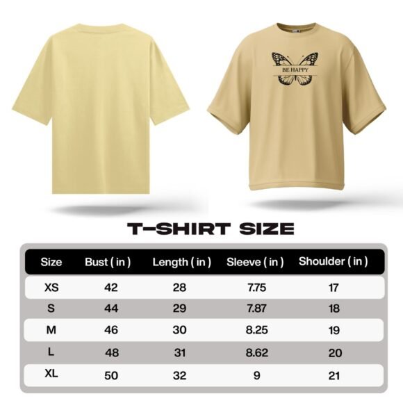 Neutral beige with a black graphic print T-shirt - Image 5