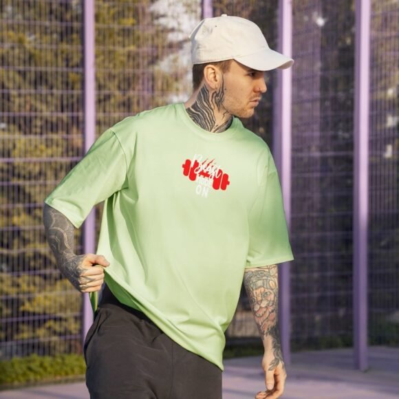 HALFSKULL “Dad Bod” Oversized T-Shirt - Image 2