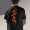 HALFSKULL "OKAE" Oversized Street Graphic T-Shirt