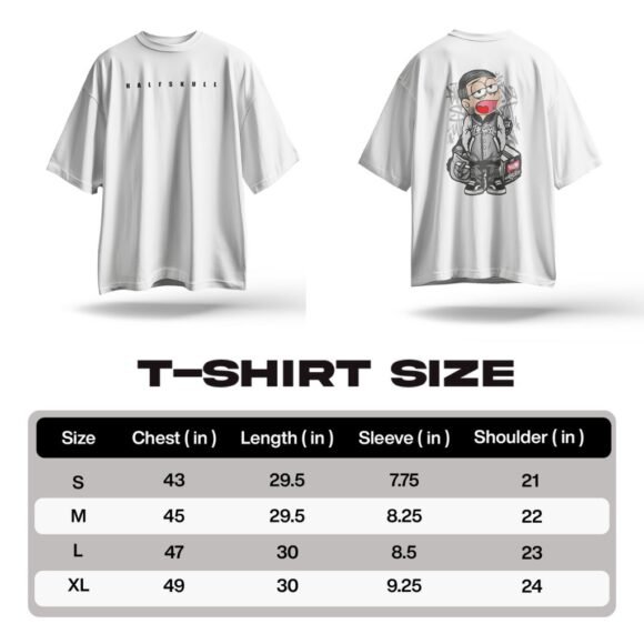 Make a bold statement with the Urban Street Oversized T-Shirt - Image 4