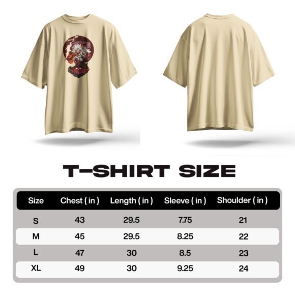 Samurai Warrior Oversized T-Shirt - Image 5