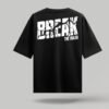 HALFSKULL "Break the Rules" Oversized Graphic T-Shirt