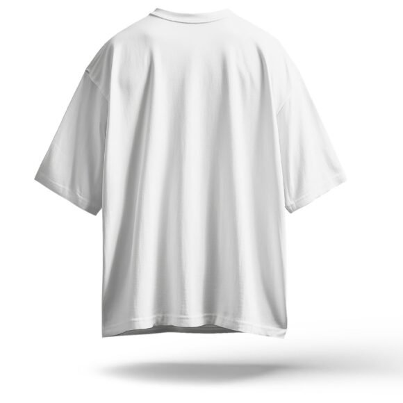 “ESSENCE” Oversized T-Shirt – White Edition - Image 4