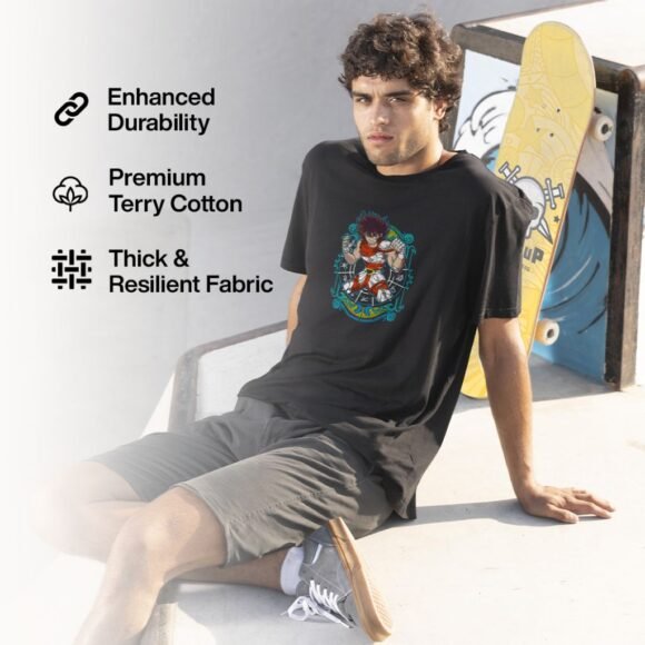 Show off your heroic spirit with this My Hero Academia Oversized T-Shirt - Image 3