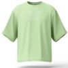 Elevate your everyday look with this serene pastel green oversized t-shirt
