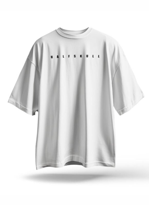 HALFSKULL Oversized T-Shirt – Built for the Grind