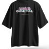 ALWAYS GREAT FULL" print black t-shirt