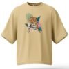 Beige oversized t-shirt