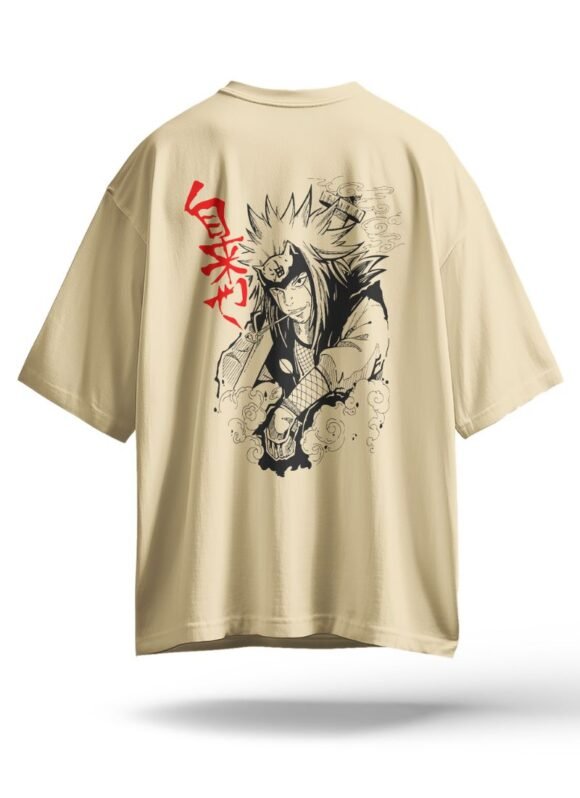 Halfskull Oversized T-Shirt – Anime Edition