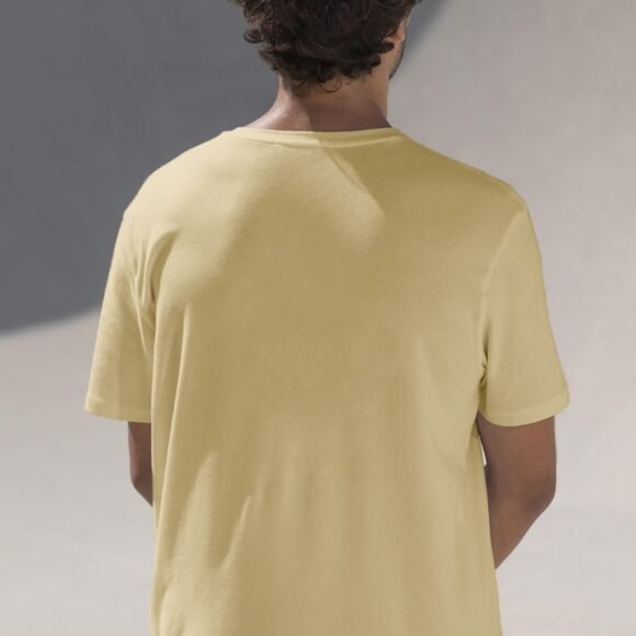 Minimal Eye Oversized T-Shirt – Beige - Image 2