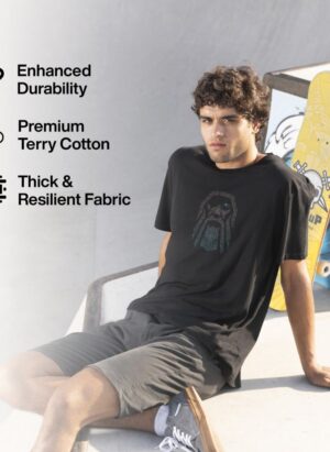 remium Oversized Graphic T-Shirt