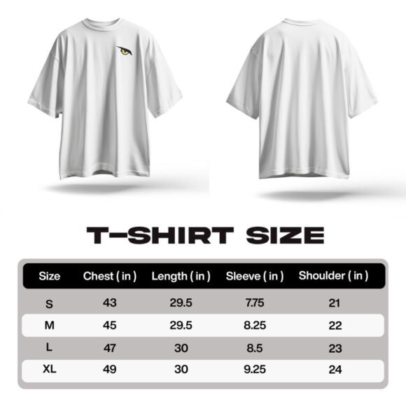 Minimal Eye Oversized T-Shirt - Image 3