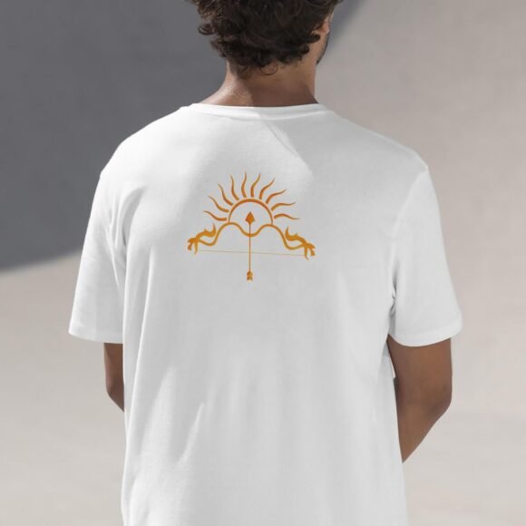 Golden Radiance Oversized T-Shirt - Image 2