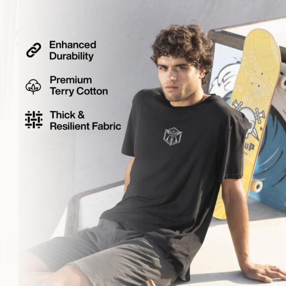 Minimal Logo Oversized T-Shirt - Image 3