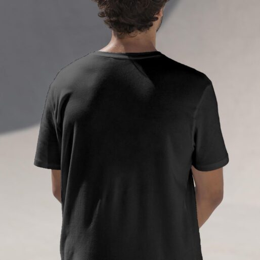 Warrior Spirit Black Oversized Graphic T-Shirt