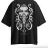 Halfskull Warrior Oversized T-Shirt