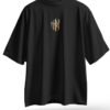 Tribal Stripes Oversized T-Shirt