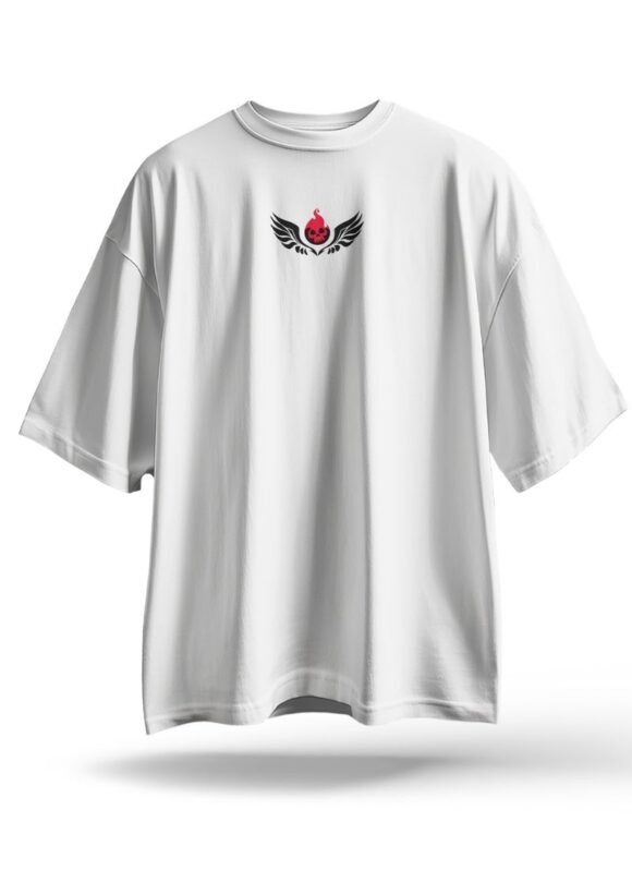 Winged Flame Oversized T-Shirt