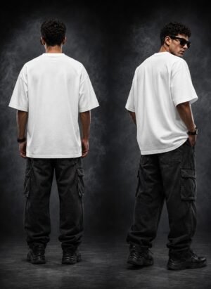 Inferno Skull Oversized T-Shirt