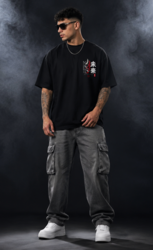 Inferno Oni Oversized T-Shirt