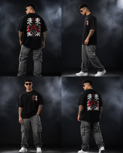 Inferno Oni Oversized T-Shirt