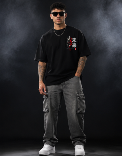 Inferno Oni Oversized T-Shirt