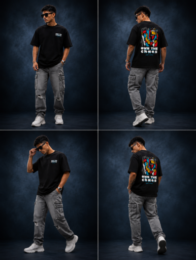 Abstract Soul Oversized T-Shirt