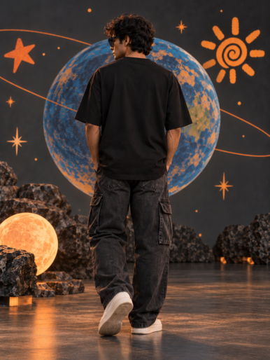 Better World Black Earth Graphic T-Shirt