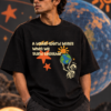 Better World black earth oversized t-shirt — front view