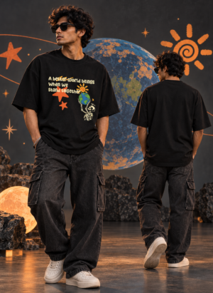Better World Black Earth Graphic T-Shirt