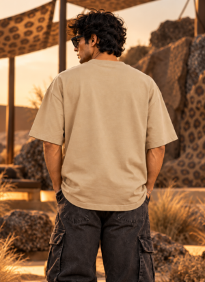 Feral Instinct Beige Leopard T-Shirt