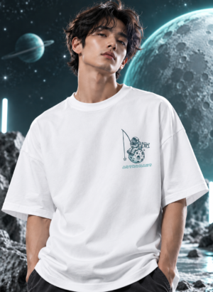 Dream Beyond White Astronaut T-Shirt