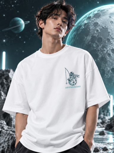 Dream Beyond White Astronaut T-Shirt