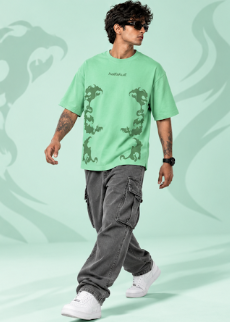 Raw Ornaments Oversized T-Shirt