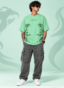 Raw Ornaments Oversized T-Shirt