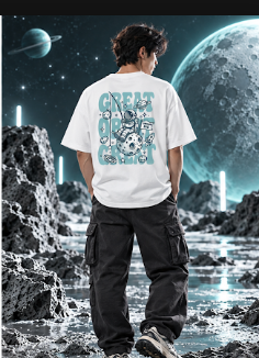 Dream Beyond White Astronaut T-Shirt