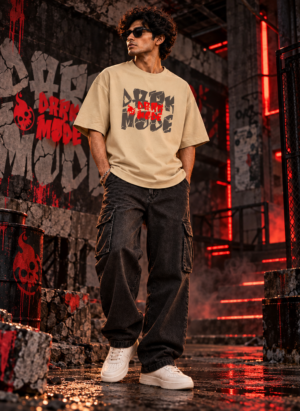 Dark Mode Oversized T-Shirt