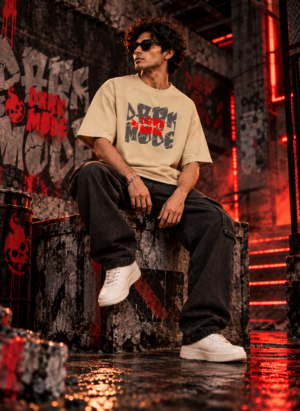 Dark Mode Oversized T-Shirt