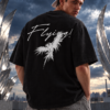 Egale flight balck oversize tee