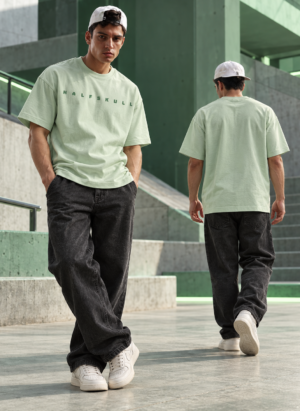 Halfskull official mint green oversize tee