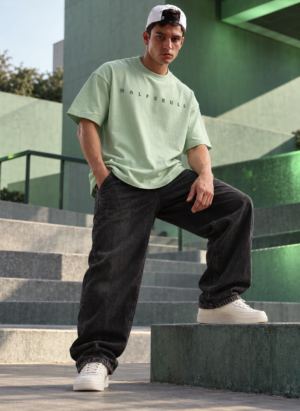 Halfskull official mint green oversize tee